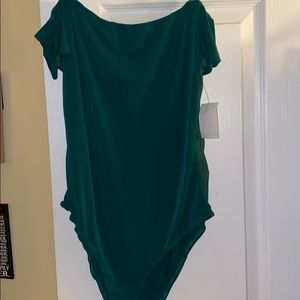 Emerald Green Body Suit